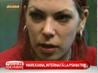 Dana Marijuana a fost internata din nou la o clinica de psihiatrie - VIDEO