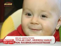 Teofan este singurul copil din Romania care a supravietuit leucemiei congenitale - VIDEO