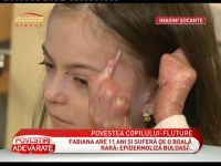 Fabiana, o fetita bolnava incurabil viseaza sa aiba un yorkshire terrier - VIDEO