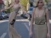 Look-ul zilei: Dana Rogoz, sexy si feminina intr-o rochie nude