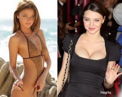 Miranda Kerr - inainte si dupa nastere. Vezi o ... mare diferenta?