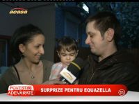 Octavian Strunila si sotia sa au rasfatat-o de Paste pe Maria Equazella - VIDEO