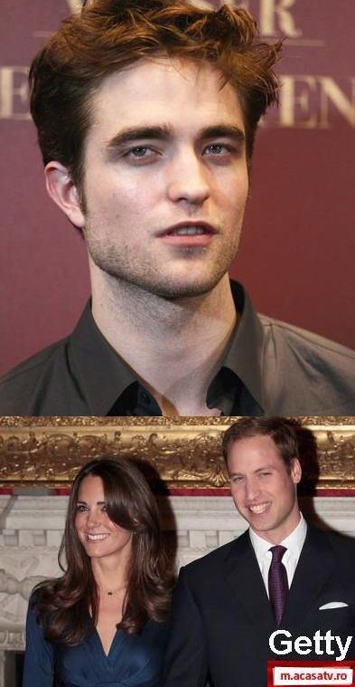 Robert Pattinson  crede ca Kate Middleton va avea o viata grea dupa nunta