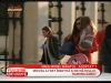 Monica Columbeanu si-a dus fetita la gradinita - VIDEO