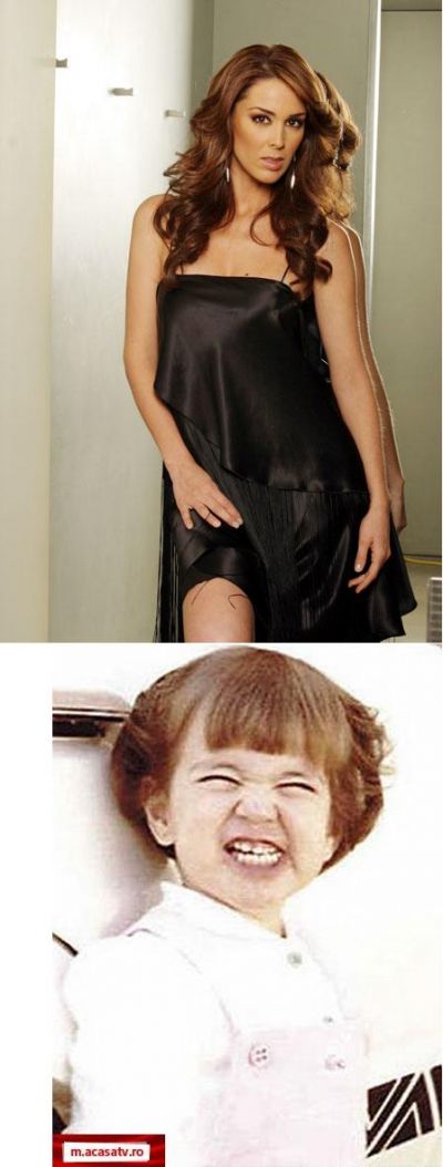 Ati ghicit! Fetita din fotografie este Jacqueline Bracamontes!