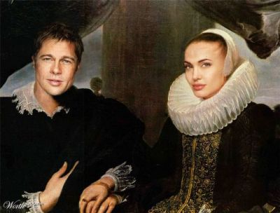 Cum aratau Angelina Jolie si Brad Pitt acum 500 de ani!
