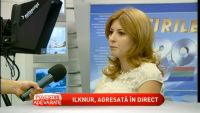 Ilknur Pinitile, trantita la pamant in timpul unei transmisii - VIDEO