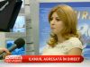 Ilknur Pinitile, trantita la pamant in timpul unei transmisii - VIDEO