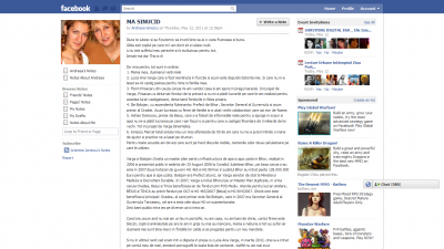 "This is it". O romanca, fost functionar public, a anuntat ca se sinucide pe Facebook. Citeste mesajul de adio