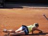 Sharapova a plonjat pentru finala!</span> IMAGINI HOT care au facut deliciul semifinalelor de la Roma