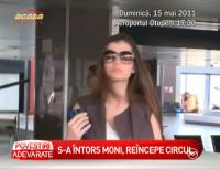 Monica Columbeanu s-a intors in tara! Ramona Gabor si Gabi Badalau au luat-o  de la aeroport - VIDEO
