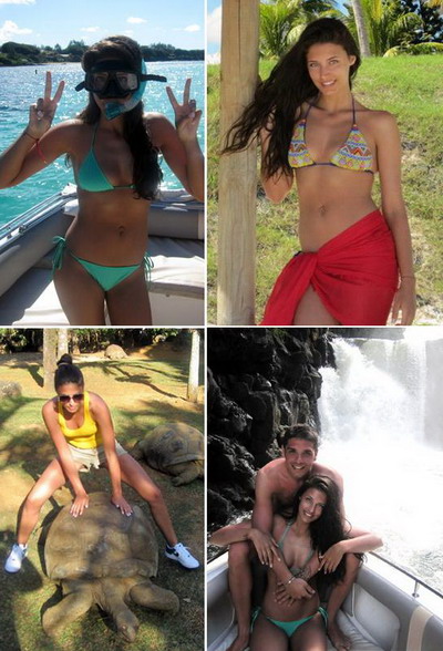 Antonia - in luna de miere in Insula Mauritius 