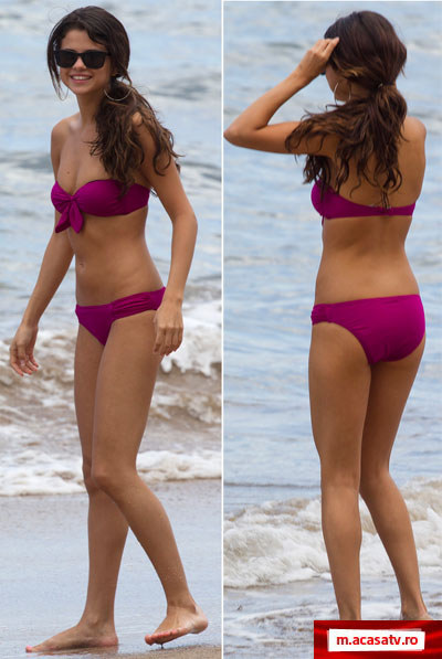 Selena Gomez, in costum de baie. Iti place cum arata?