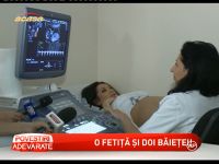 Nicoleta Luciu a aflat sexul tripletilor - VIDEO