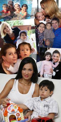 Vedetele prezinta copiii din viata lor - SUPER GALERIE FOTO