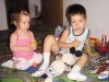Iulia si Cezar, copiii Adrianei Stere
