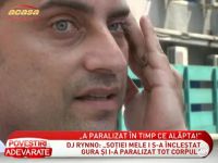 DJ Rynno: "Sotiei mele i s-a inclestat gura si i-a paralizat tot corpul, la doua zile dupa ce-a nascut" - VIDEO