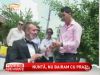 Mihai Dina si-a dus aleasa in fata altarului, la Craiova - VIDEO