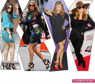 Stil de vedeta: Fergie, un mix perfect intre moda si sex appeal