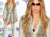 Dezastru vestimentar: J Lo in animal print. Parca ar fi un piton pe covorul rosu!
