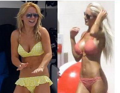 Sezonul de plaja a inceput: vedetele isi arata corpurile perfecte GALERIE FOTO