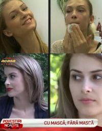 Madalina Draghici si Irina Antonie nu se tem sa apara in public fara machiaj - VIDEO
