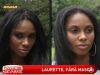 Laurette ne arata adevarata ei fata - VIDEO
