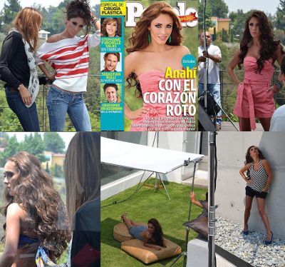 Anahi a aparut pe coperta revistei 'People en espanol' - Vezi imagini de making of - FOTO