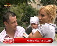  In patru luni, de cand a nascut, Daniela Gyorfi a reusit sa dea jos... noua kilograme! VIDEO