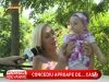 Giulia Nahmany a slabit 35 de kilograme dupa nastere si si-a luat fetita in vacanta - VIDEO