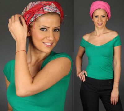 Amalia Enache te invata cum sa iti faci un turban