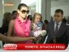 Monica Gabor a ales o tinuta all-pink la proces! Inca nu stie daca va avea si 'la vie en rose' - VIDEO
