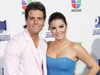 Maite Perroni si Mane de la Parra, impreuna pe covorul albastru