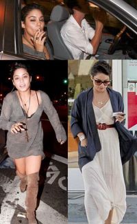Vanessa Hudgens a fost surprinsa fumand 