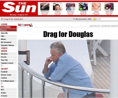 Fotografia care socheaza lumea. Ce face Michael Douglas, dupa ce s-a vindecat de cancer in gat