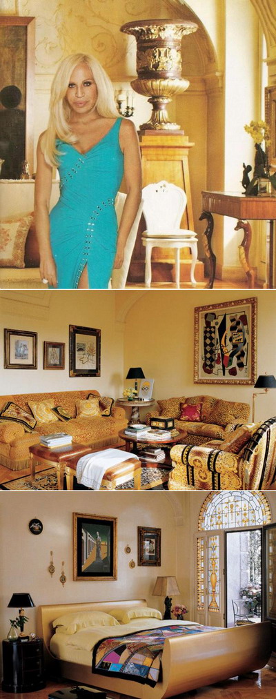 Casa Donatellei Versace - Lux si opulenta demne de un maharajah - FOTO