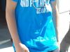 Justin Bieber, cu un tricou cu mesaj obscen