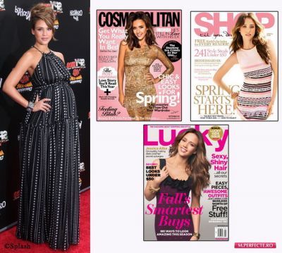 3 publicatii pentru femei i-au scos Jessicai Alba burta de gravida in Photoshop. Afla de ce!