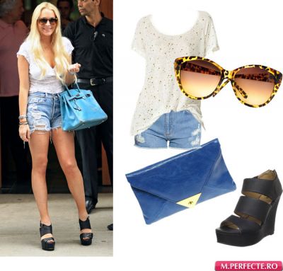 Outfit de vedeta: imbraca-te sexy ca Lindsay Lohan