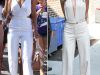 	Rihanna vs. Rosie Huntington-Whiteley: cine a fost mai sexy in salopeta alba?