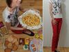Pentru multi e un vis, pentru ea e un cosmar: mananca de rupe, dar nu se ingrasa deloc &ndash; are 39 de kg si poarta haine de copii! &nbsp;