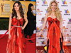 Edith Gonzalez versus Mila Kunis - Cui ii sta mai bine in rochia Alexander McQueen?