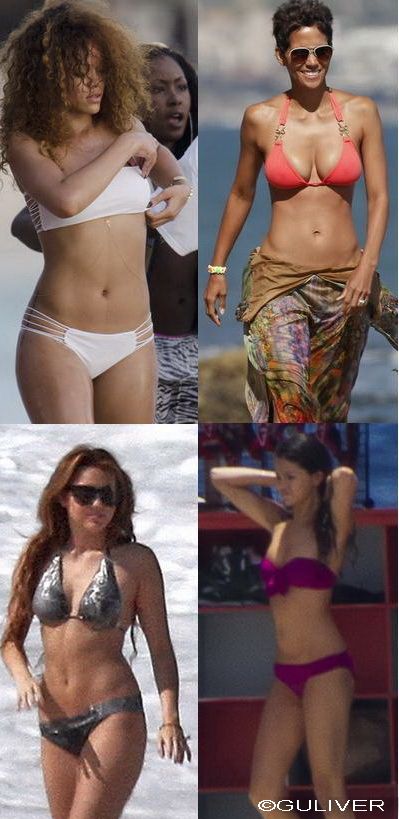 Top opt cele mai hot vedete care au facut ravagii in costum de baie in aceasta vara – GALERIE FOTO