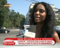 Laurette are parte de multe necazuri: mama ei a fost spitalizata, tabloidele spun ca fratele ei e dependent de droguri iar ea a fost jefuita - VIDEO
