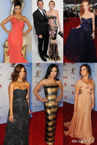 Vezi cum s-au imbracat celebritatile la  NCLR ALMA Awards 2011 -  GALERIE FOTO 