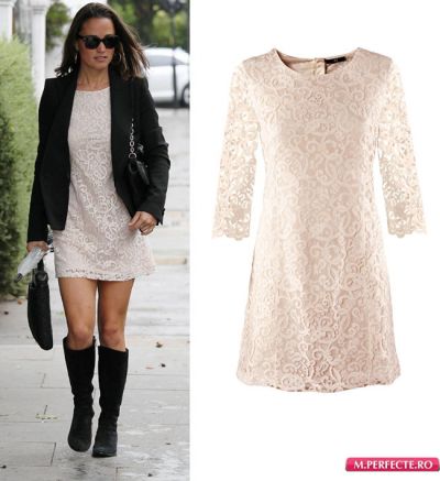 Outfit de vedeta: Pippa Middleton, intr-o rochie H&M de 129 lei