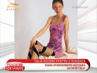 Afla povestea Ioanei Spangenberg, romanca ce se poate lauda ca are o talie de 40 de centimetri - VIDEO