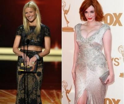 Christine Hendricks si Gwyneth Paltrow au fost cele mai sexy actrite de la Premiile Emmy!