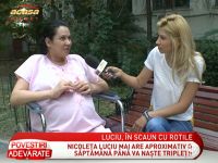 Tripletii n-o mai lasa sa mearga pe Nicoleta Luciu! A fost nevoita sa apeleze la un scaun cu rotile - FOTO&VIDEO