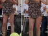 Elena Gheorghe, insarcinata in luna a 7-a: supla si fara pic de celulita, in body si pe tocuri de 10 cm
